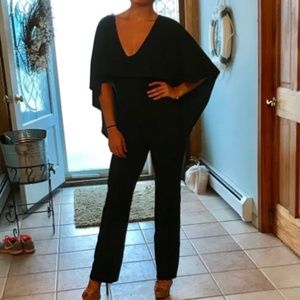 Green winged jumpsuit pageant interview